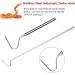 Zerodis Stainless Steel Telescoping Snake Capture Hook - Extendable Reptile Catcher for Controlling and Moving Small Animals - Buy Online on GoSupps.com