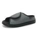 NVBHOF Men Adjustable Extra Wide Shoes Swollen Feet Diabetic Edema Boots Slippers Anti Slip Open Toe Sandals for Edema Arthritis Fasciitis Swollen Feet 7 Grey