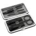 Nail Clipper Set Stainless Steel Nail Clipper Set Nail File 8 Pieces Set Manicure Set for Travel or Home Use(black) - Buy Online on GoSupps.com