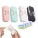 Portable Floss Dispenser Floss Pick Dispenser Dental Floss Portable Case Dental Floss Picks Dispenser Dental Floss Dispenser Upgrade Automatic Floss Perfect for Travel (4PCS)