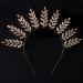 Lurrose Goddess Leaf Headband | Greek Bridal Hair Band & Laurel Crown | Gold Leaf Headdress Accessories - Buy Online on GoSupps.com