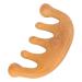 Natural Wood Wide Tooth Hair Comb | Scalp Massage & Multifunctional Portable Comb for Head Neck & Shoulders - Ship Internationally - Buy Online on GoSupps.com