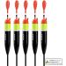 THKFISH Fishing Bobbers - Slip Bobbers for Crappie Fishing, Balsa Floats in 3 Sizes - 5pcs 1/6oz (5g) - Buy Online on GoSupps.com