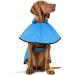 Weesiber Waterproof Dog Raincoat - Adjustable Reflective Jacket | Medium Blue - Buy Online on GoSupps.com