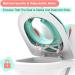 Enteenly Potty Training Seat for Kids | Toddler Toilet Seat with Higher Splash Guard, Handles, and Backrest | Sturdy Trainer Ring for Boys & Girls (1-8 Years) up to 165lbs - Buy Online on GoSupps.com