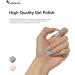 VENALISA Deep Grey Gel Nail Polish 15ml - Glossy Matte Neutral Color, Long Lasting Soak Off LED Varnish | DIY Manicure Kit, Beauty Gift - Buy Online on GoSupps.com
