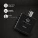 Th.e M.an Company Fresh Black Edt Perfume For Men - 100Ml | Premium Long-Lasting Fragrance Body Spray | Gift For Him - Buy Online on GoSupps.com