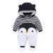 Baby Rompers with Footies Hat Boys Girls Cotton Jumpsuit Infant Winter Outfits Set 6-9 Months 6-9 Months G