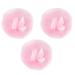 3pc Powder Puffs for Face Powder Makeup Puff Loose Powder Puff Large Powder Puff Powder Makeup Body Powder Puff Foundation Puff Pad Cosmetic Puff Sponge Pink Baby Dry Puff Round