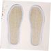 NOLITOY Charcoal Insoles for Plantar Fasciitis Cushioned Flat Shoe Inserts for Running & Comfort Size 3 - Buy Online on GoSupps.com