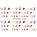 Cowgirl Texas Water Nail Art Transfers Stickers Decals - Set of 72 | A1281 - Buy Online on GoSupps.com
