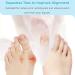 8 Bunion Cushion Protectors - Pain Relief & Corrector Pads for Hallux Valgus - Big Toe Bunion Shield & Toe Spreader - Buy Online on GoSupps.com