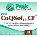 Peak CoQSol10 CF Supplement - Premium CoQ10 for Heart Health & Energy | International Shipping Available - Buy Online on GoSupps.com
