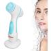 Electric Face Brush Facial Cleansing Brush Residue Removal for Salon (Blue) - Buy Online on GoSupps.com