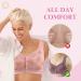 Wm Stylist Glamorette Women Front Snap Closure Bra 3 Pcs 46/105 - Ideal for Seniors - Buy Online on GoSupps.com