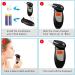 OFZVEOB Portable Digital LED Display Breathalyzer - Police Accurate Alcohol Tester with Keychain and 10 Mouthpieces - Buy Online on GoSupps.com