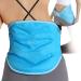 Relief Expert Ice Packs for Back Injuries Reusable Gel Cold Pack for Lower Back Lumbar Waist Hip Pain Relief Cold Compress for Sciatica Coccyx Flexible Hands Free Blue(double-side)