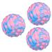PopetPop 3st Fitness massage ball Massage balls Practical massage ball foot massager Neck massager portable yoga ball muscle massager Hand scrollrad fascia ball 7x7cmx3pcs different colors x 3 pieces