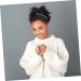 Angoily Banana Side Comb Wrought Iron Elastic Hair Accessories Miss - Buy Online on GoSupps.com