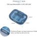 2 Pack Moisture-Proof 3 Compartment Pill Box Organizer for Daily Travel - Portable Pill Case for Vitamins, Fish Oil, Supplements - Pocket Purse Size - Buy Online on GoSupps.com