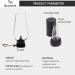 BLACKDEER Outdoor Camping Gas Lantern - Propane Butane Fuel Light for Hiking & Backpacking - Buy Online on GoSupps.com