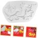 STOBOK Mold Chocolates Party Chocolate Fondant Making Chocolate Making Tools Baking Tool Baking Supplies Silicone Dragon Shape DIY Chocolate DIY Baking Mould Flexible Clay Silica Gel - Buy Online on GoSupps.com