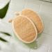 4 Pcs Exfoliating Loofah Sponge Pads - Facial & Body Scrubbers for Men & Women | Deep Cleansing & Exfoliation - Buy Online on GoSupps.com