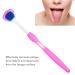 10-Piece Silicone Tongue Scraper Set - Dual Action Oral Hygiene Tool for Adults & Kids - Long Handle Pink - Buy Online on GoSupps.com