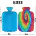 2L Heat Bottle for Pain Relief | Versatile Hot & Cold Therapy | PVC & Batik Design for Menstrual Cramps Feet & Hand Warmers - International Shipping - Buy Online on GoSupps.com