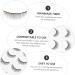 FRCOLOR 10 Pairs Short False Eyelashes False Eye Lashes Fiber Makeup Eyelashes Reusable Manmade Eyelashes Fake Lashes Natural Eyelashes Stage Eyelash Extend Artificial Fiber 3d Slim Black - Buy Online on GoSupps.com
