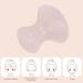 Yinhing Rose Quartz Gua Sha Scraper Plate | Mushroom Shaped Facial Massage Tool for Skin Tightening & Relaxation | International Shipping Available - Buy Online on GoSupps.com