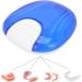 Orthodontic Retainer Case & Fake Tooth Cover - Travel Storage Box for Men (Blue) | International Shipping Available - Buy Online on GoSupps.com