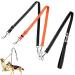 ASOCEA Double Dog Leash Multi 2 in 1 Leash Splitter for Dog Leashes Puppy No Tangle Outdoor Walking Leash 360 Rotating Dog Leashes Adjustable Reflective Nylon Traction Rope for Dogs 2 in 1 Leash