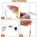18 PCS Large Eye Beading Needles for Jewelry Making - 6 Sizes Seed Bead Needles and Threader Tool Set by YAWALL - Buy Online on GoSupps.com