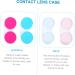 Buy SOLUSTRE 30pcs Contact Lens Cases with Mirrors - Colorful Travel & Outdoor Storage for Colored Lenses - Buy Online on GoSupps.com