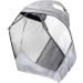 Harrison Howard Caremaster Thick Fleece Horses Fly Mask - UV Protection Transparent Mesh Standard Size (L) Silver/Black - International Shipping Available - Buy Online on GoSupps.com
