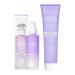 Pacifica Beauty Vegan Ceramide Face Wash + Face Lotion Set Cleanser Moisturizer Sensitive Skin Dermatologist + Allergy Tested Eczema Association Approved Fragrance Free Vegan