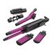 Curling Iron Professional Hair Curling Wand Hair Straightener Flat-gear professional Hair Curling Iron Hair Ceramic Electric Hair Curler Roller Curling Wand For Women Hair BY ZZYY (Color : 1 set)