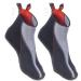 Thermoskin Circulation Thermal Slippers Black Large