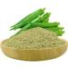 Pure Okra Powder - 100% Natural Okra Meal Flour, Non-GMO, No Fillers or Additives - 100g/3.25oz - Buy Online on GoSupps.com