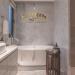 SNOMEL 3D Acrylic Mirror Bathroom Wall Sticker - Bathroom Rules Wash Brush Floss Flush Decals in Gold - Buy Online on GoSupps.com