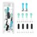 Bebird Replacement Tips Ear 10 Pieces Waterproof Silicone Ear Spoon for Ear Wax Removal Endoscope BEBIRD Original Ear Cleaner Replacement Tips for Wet/Dry Earwax Cleaning BEBIRD R1/C3/T15/W3/R3/X3/M9