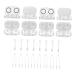Sewoart SPIEGEL 1 sentence 8st glasses case. Jungious Departure Games Halter Travel Setui For contact lenses Stocking contact lenses tweezers Eye