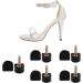 uxcell High Heel Tips for Women - 10pcs Stiletto Lift 1.1x1.1x1.8cm Black - Perfect Shoe Repair Solution - Buy Online on GoSupps.com