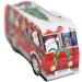 Scrumptious Scottish Shortbread in Festive Shapes: Telephone Booth & Santa Bus (Santa Bus) - Buy Online on GoSupps.com