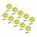 Easter Duck Hairpin - Little Yellow Duck Hairpin | Cartoon Plush Hairpin Set 10 | Soft Animal Hair Clips Hair Pins Fun Hair Accessories for Kids Cute Yellow Duck Hair Clips for Kids Women B