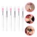 POPETPOP 12 Pcs Silicone Lip Brush Set - Makeup Beauty Tools for Lipstick & Eye Shadow - Portable Applicators & Accessories - Buy Online on GoSupps.com