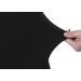 Thermal Knitted Kidney Warmer Abdominal Binder - Lower Back Support Brace for Pain Relief & Postpartum Recovery - Waist Trimmer Wrap Belt - M Size (57-90CM) - Black - Buy Online on GoSupps.com