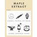 Native Vanilla Pure Maple Extract - 4 Fl Oz | Pure Flavors for Cooking, Baking, and Dessert Crafting - Buy Online on GoSupps.com