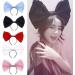 JSGHGDF Elegant Bowknot Hairband Delicate Decoration Hairpin Oversized Bow Knot Headband Ornament Headwear for Women and Girls Blue - Buy Online on GoSupps.com